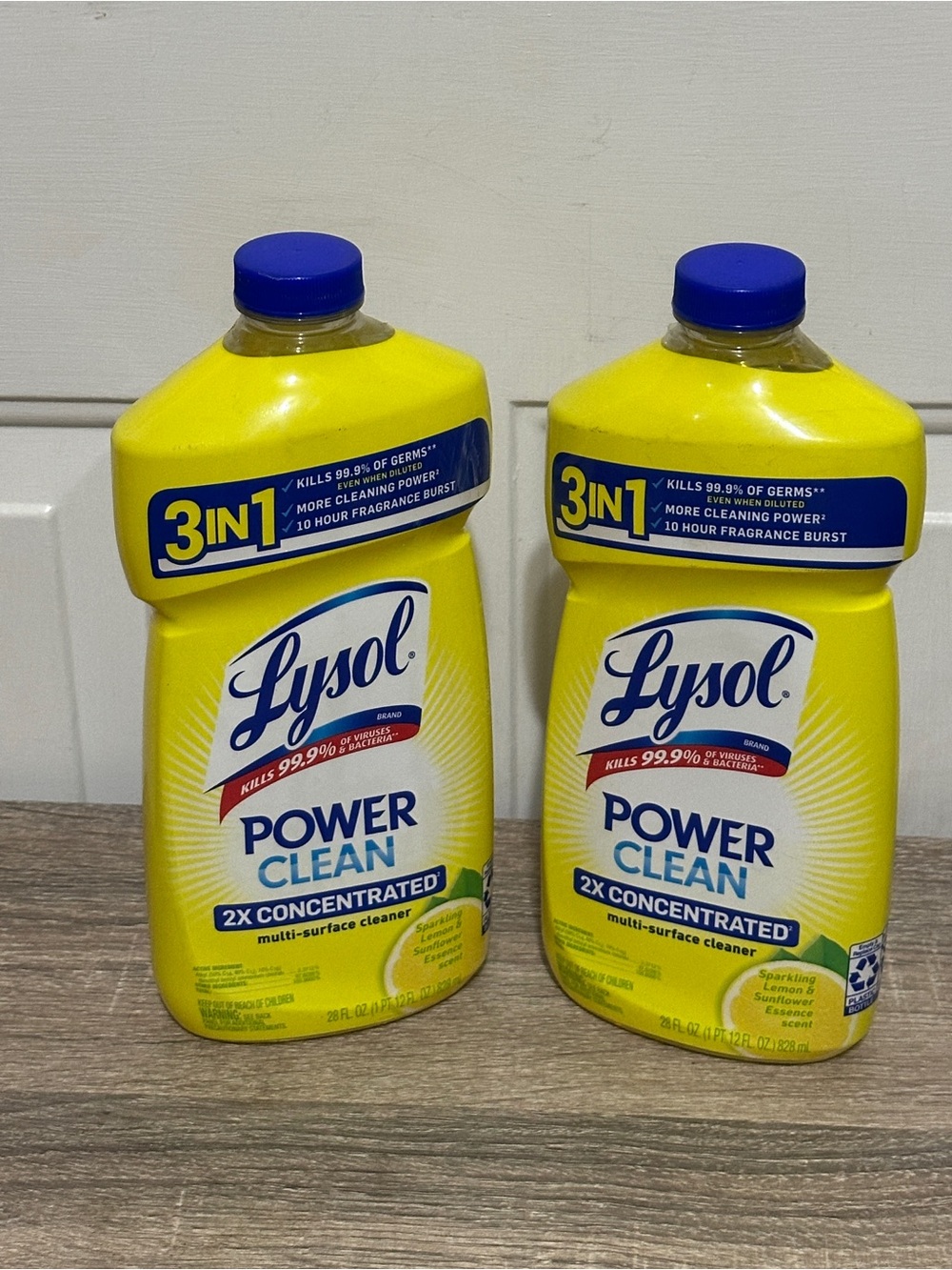 Lysol Power Clean Multi-Surface Cleaner, 2x Concentrated Pour, Lemon & Sunflower